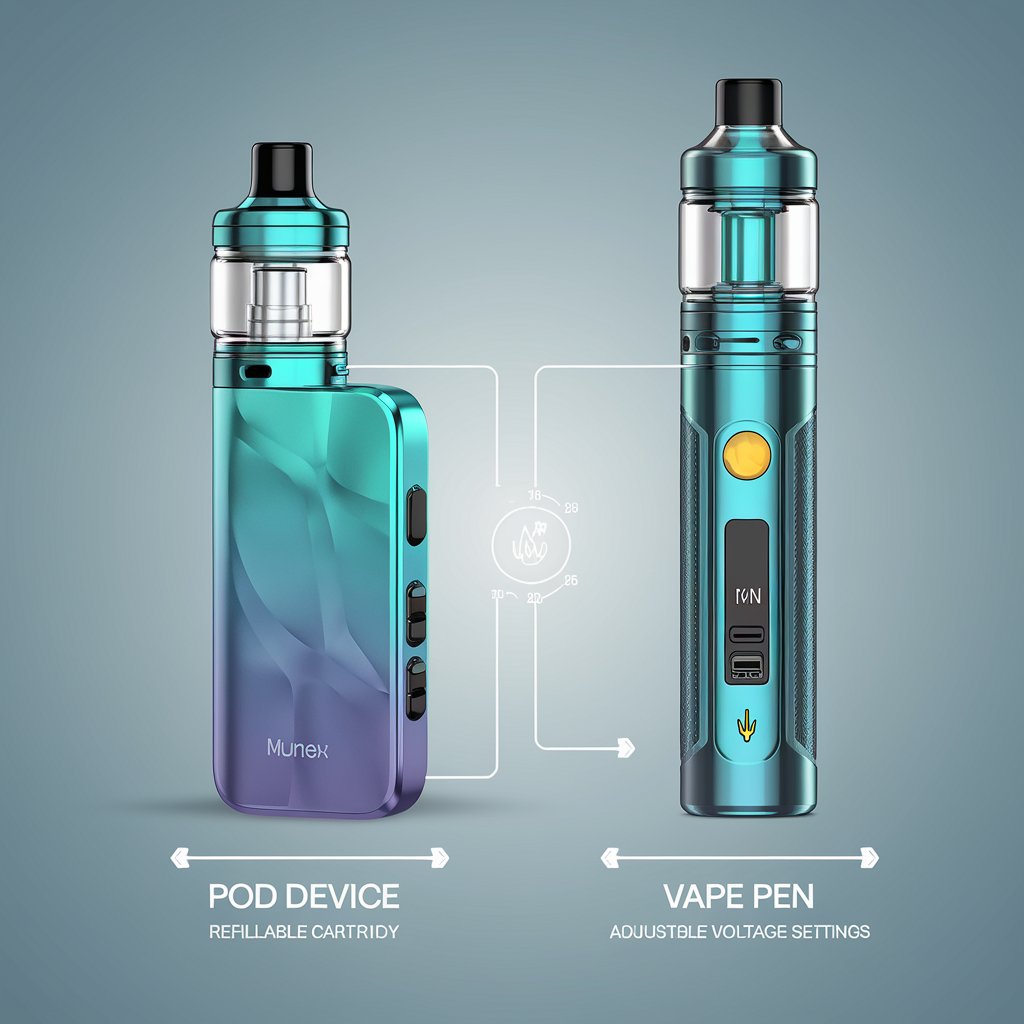 Pod vs. Vape: ¿Cuál deberías elegir según tus necesidades?