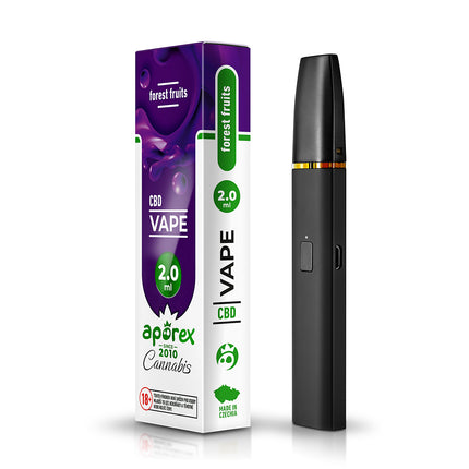 VAPER DESECHABLE CBD 90% FRUTOS DEL BOSQUE 2ml  - APOREX