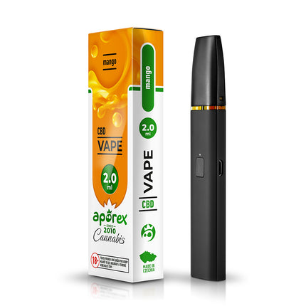 VAPER DESECHABLE CBD 90% 2ml MANGO - APOREX