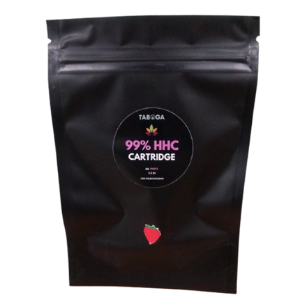 CARTUCHO DESECHABLE HHC 99% FRAMBUESA 2ml - TABOGA