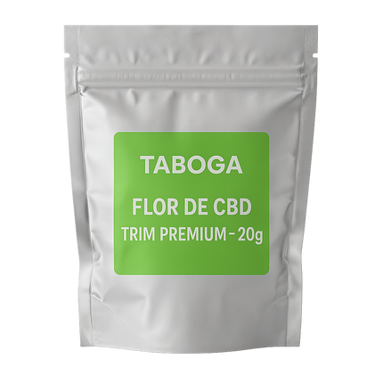 FLOR DE CBD - TRIM PREMIUM 20 G - INTERIOR