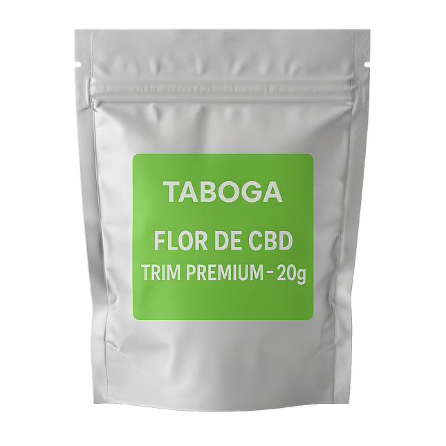 FLOR DE CBD - TRIM PREMIUM 20 G - INTERIOR