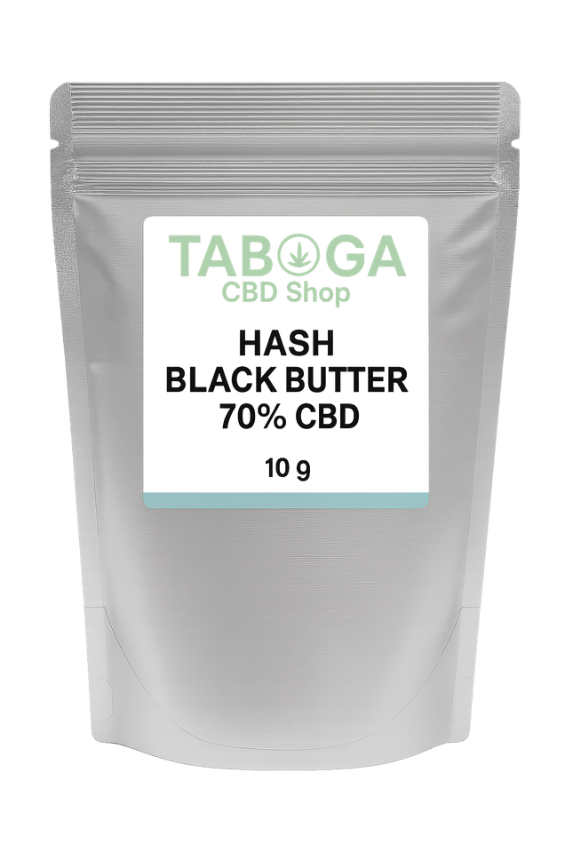 HASH CBD BLACK BUTTER 70% - 10g