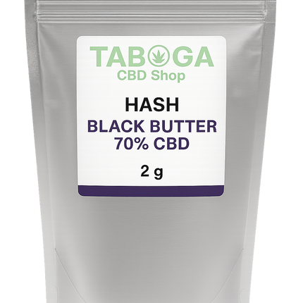 HASH CBD BLACK BUTTER 70% - 2g