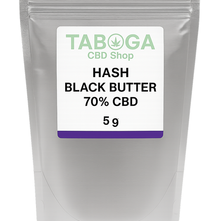 HASH CBD BLACK BUTTER 70% - 5g