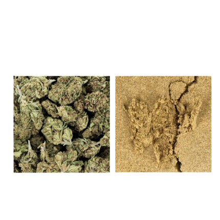 Pack 60g Mini Buds + 5g Polen CBD - Combo 65g Flor variada y Polen