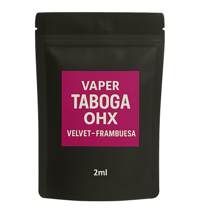 VAPER OHX VELVET – FRAMBUESA CON 8-OH - 2ml