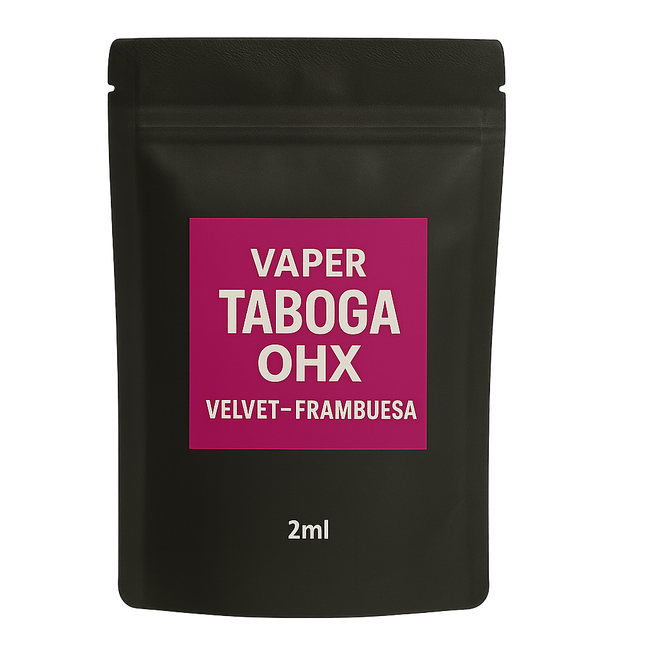VAPER OHX VELVET – FRAMBUESA CON 8-OH - 2ml