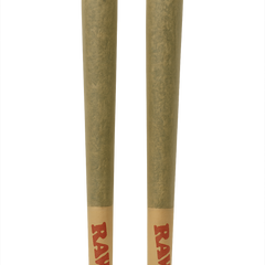Pre-roll de CBD de 1 gramo con papel RAW natural de la marca Taboga CBD