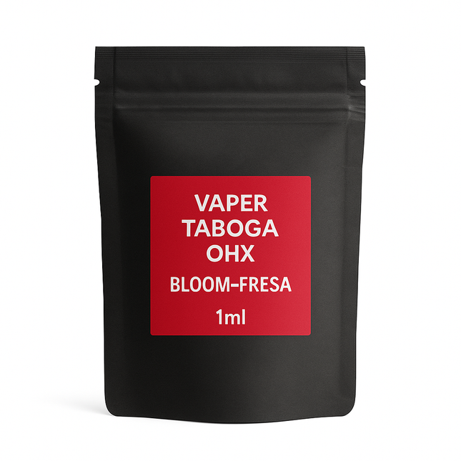 Vaper Taboga OHX Bloom sabor fresa con 8-OH HHC 1ml