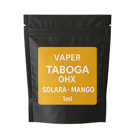 Vaper Taboga OHX Solara sabor mango con 8-OH HHC 1ml